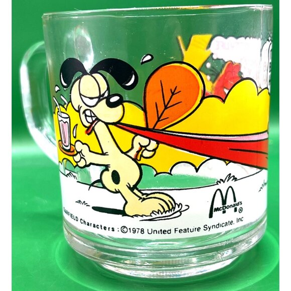 Garfield & Flintstone Kids Glassware Lot Mugs Cup Tumbler Cartoon Character VTG - Picture 7 of 10